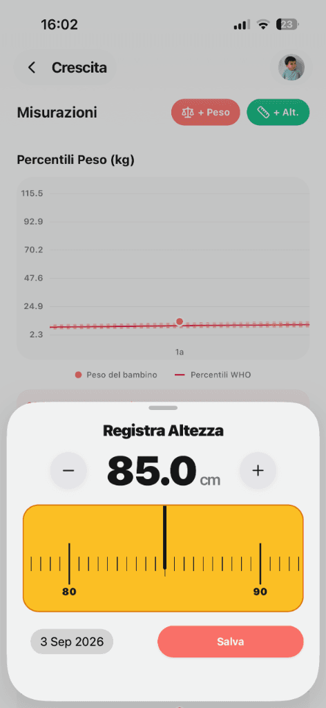 Crescita e Percentili
