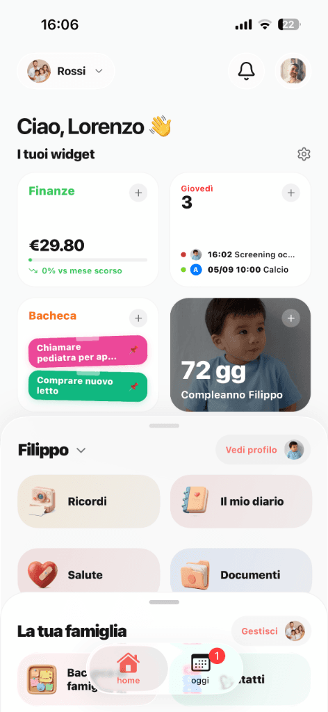 Aurora Home Dashboard